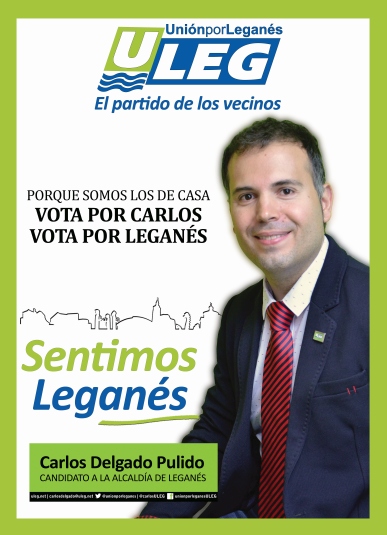 Cartel electoral Carlos RRSS