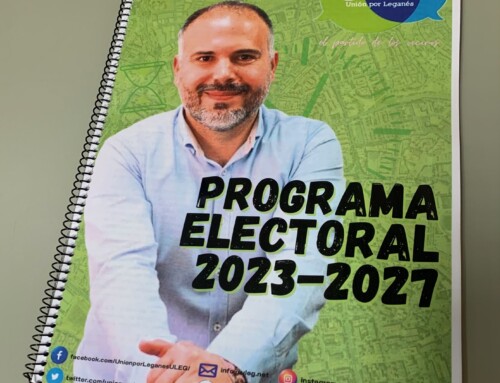 ULEG PRIMER PARTIDO DE LEGANÉS EN PRESENTAR SU PROGRAMA ELECTORAL CON MÁS DE 200 PROPUESTAS